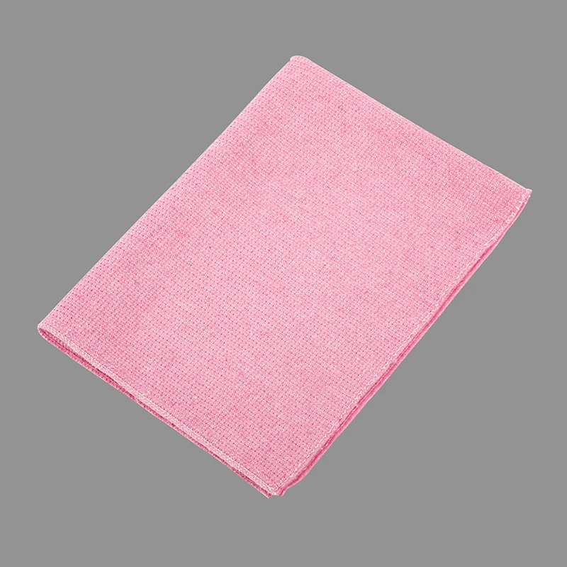 ผ้าเช็ดพื้น 40x70 สีชมพู