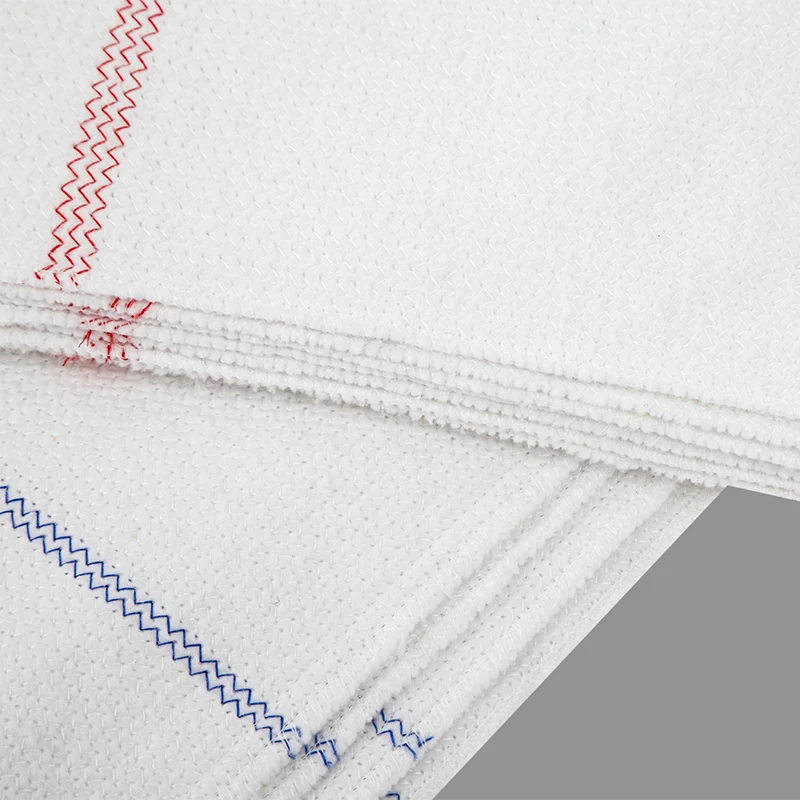 White Floor Cleaning Cloth
